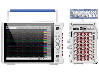 foto noticia IDM presenta el nuevo registrador gráfico con memoria Hioki MR6000.